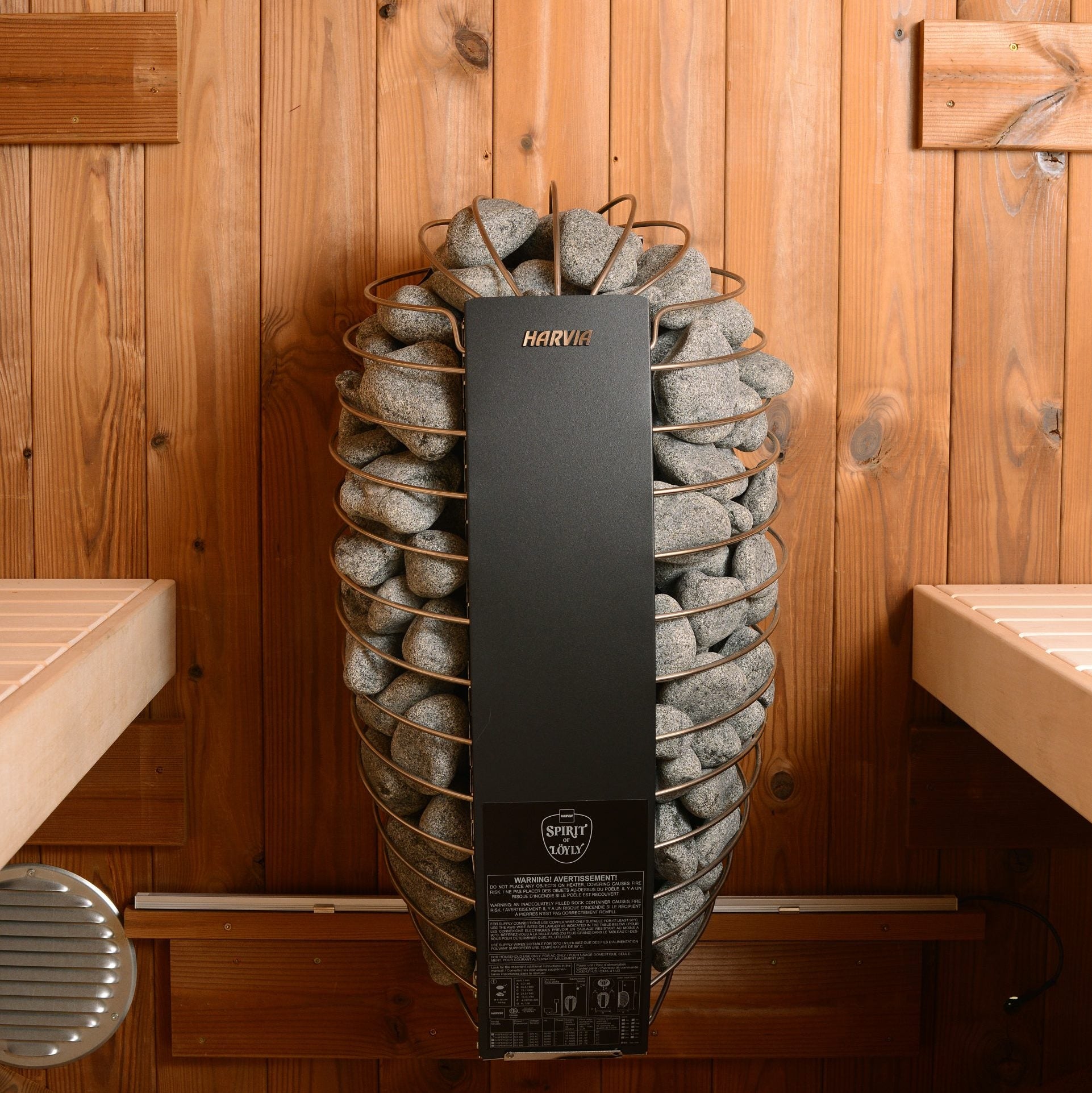Evander Outdoor Barrel | Canopy & Half Moon