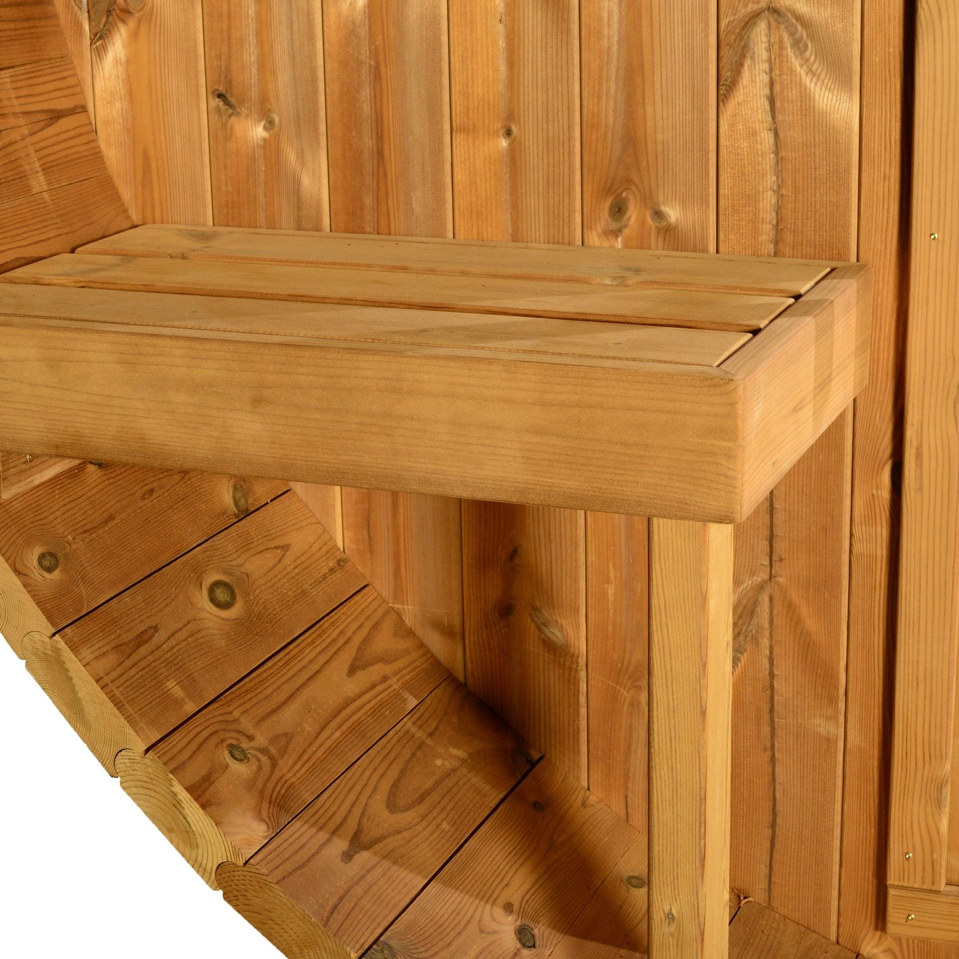 Evander Outdoor Barrel | Canopy & Half Moon