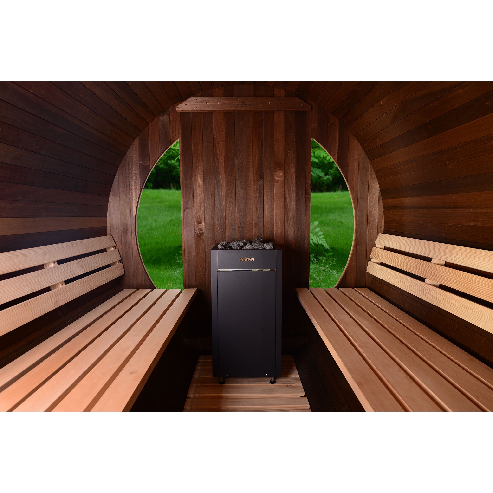 Phoenix Barrel Outdoor Sauna - Harvia Collection