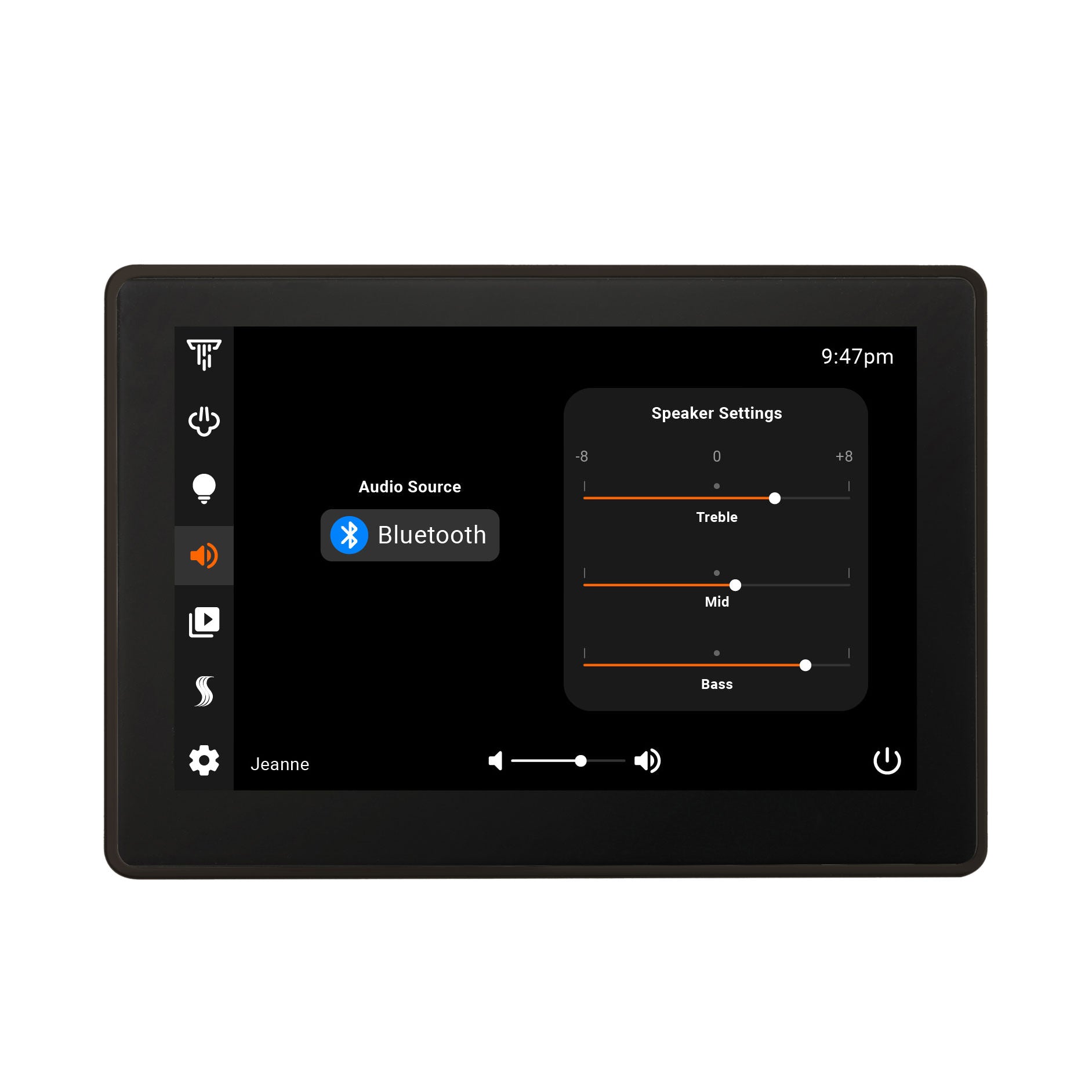 ThermaSol ThermaTouch2 - Speaker Settings